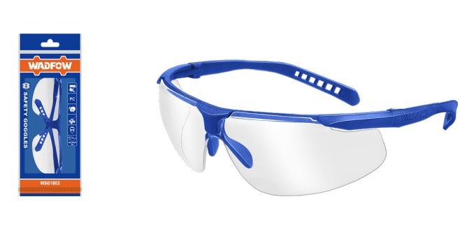 WADFOW SAFETY GOGGLE WIDE VISUAL FIELD, LIGHTWEIGHT & COMFORTABLE PROTECTION GLASSES WSG1802