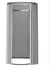 QP portable mobile fitting room Silver Gray-A W85×D85×H200