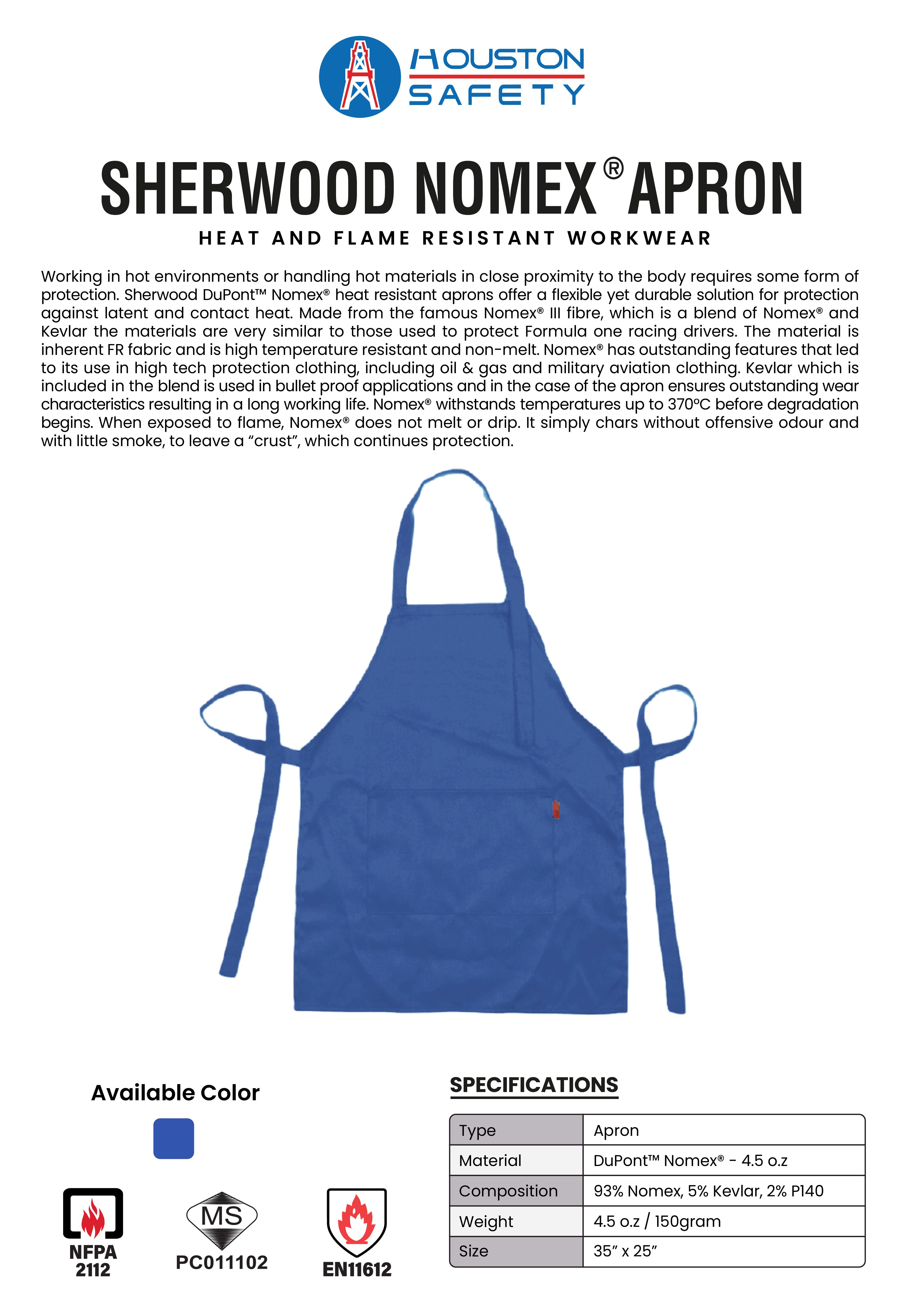 SHERWOOD NOMEX APRON