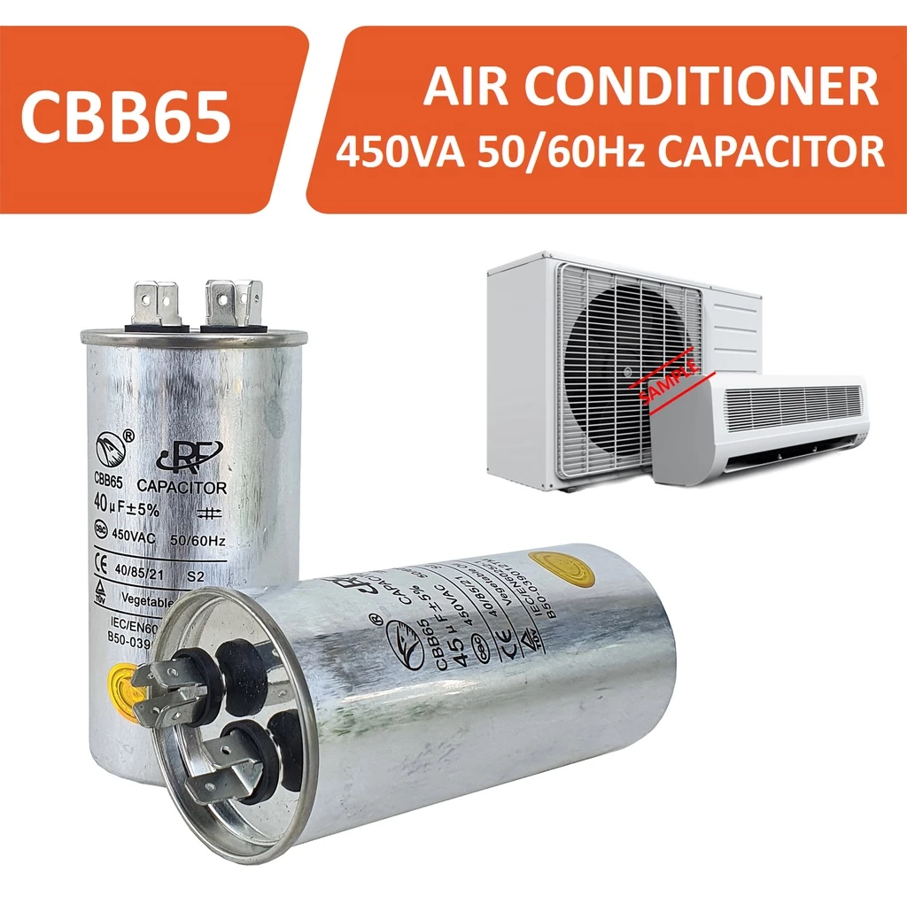 Eagle Air Condition CBB65 Capacitor 450VAC 50/60Hz 25uf/30uf/35uf/40uf/45uf/50uf/55uf/60uf