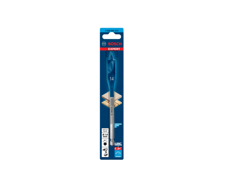 BOSCH EXPERT SELF CUT SPEED SPADE DRILL BIT 14 X 152 MM (2608900314)