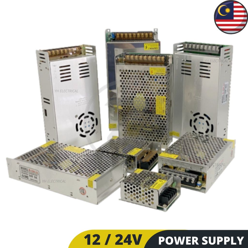 AC TO DC 12V POWER SUPPLY 3A/5A/10A/15A/20A/30A/40A