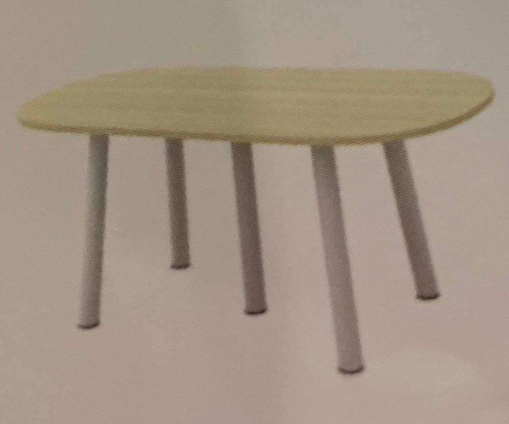 6鈥�VAUTRIN OVAL CONFERENCE TABLE