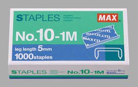 Max 10-1M Staples