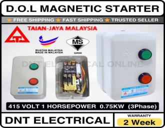 Dol starter 3 phase (410v)