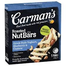 Carman’s Greek Style Yoghurt Berry Protein Bars x 6