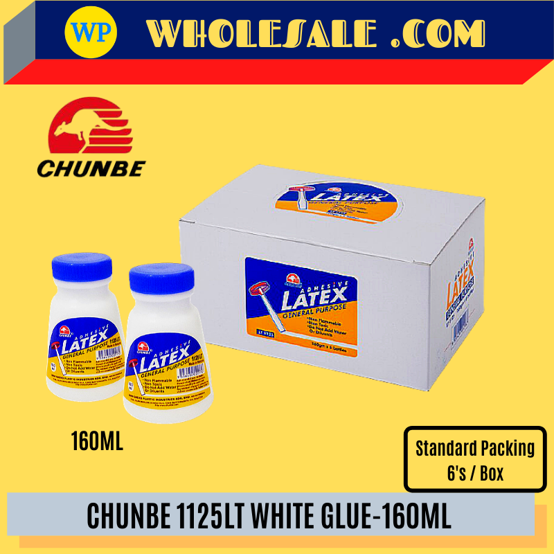CHUNBE 1125LT WHITE GLUE-160ML聽 / Chunbe / Glue / White Glue / 160ML / Chunbe 1125LT / CHUNBE 1125LT WHITE GLUE