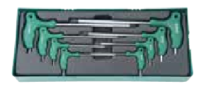 JONNESWAY 8PCS TWO WAY STAR & TAMPERPROOF KEY SET
