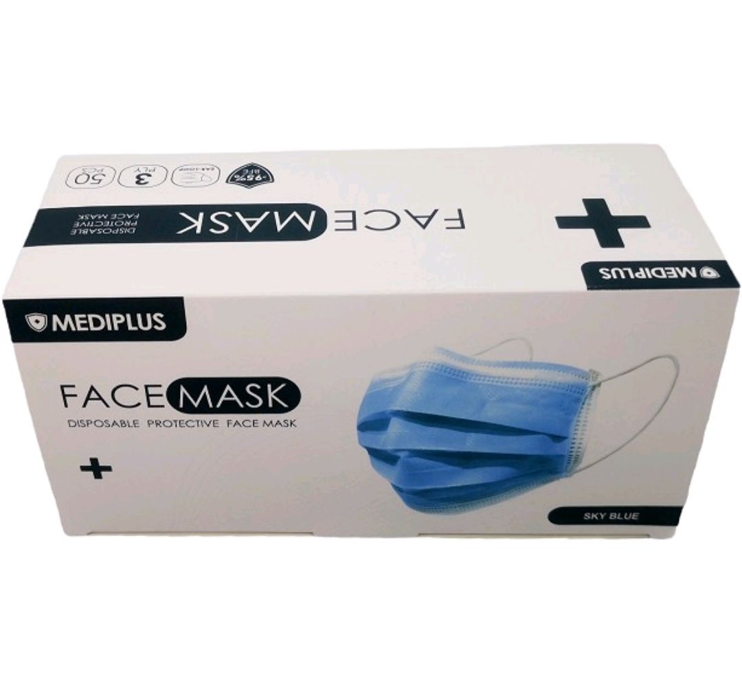 Mediplus Face Mask 3ply (Wholesale Price)