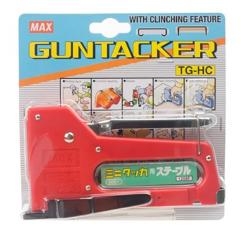 MAX GUN TACKER STAPLER TG-HC / Max / Gun Tacker / Stapler / TG-HC / With Clincher / Max Stapler /Max Gun Tacker Stapler