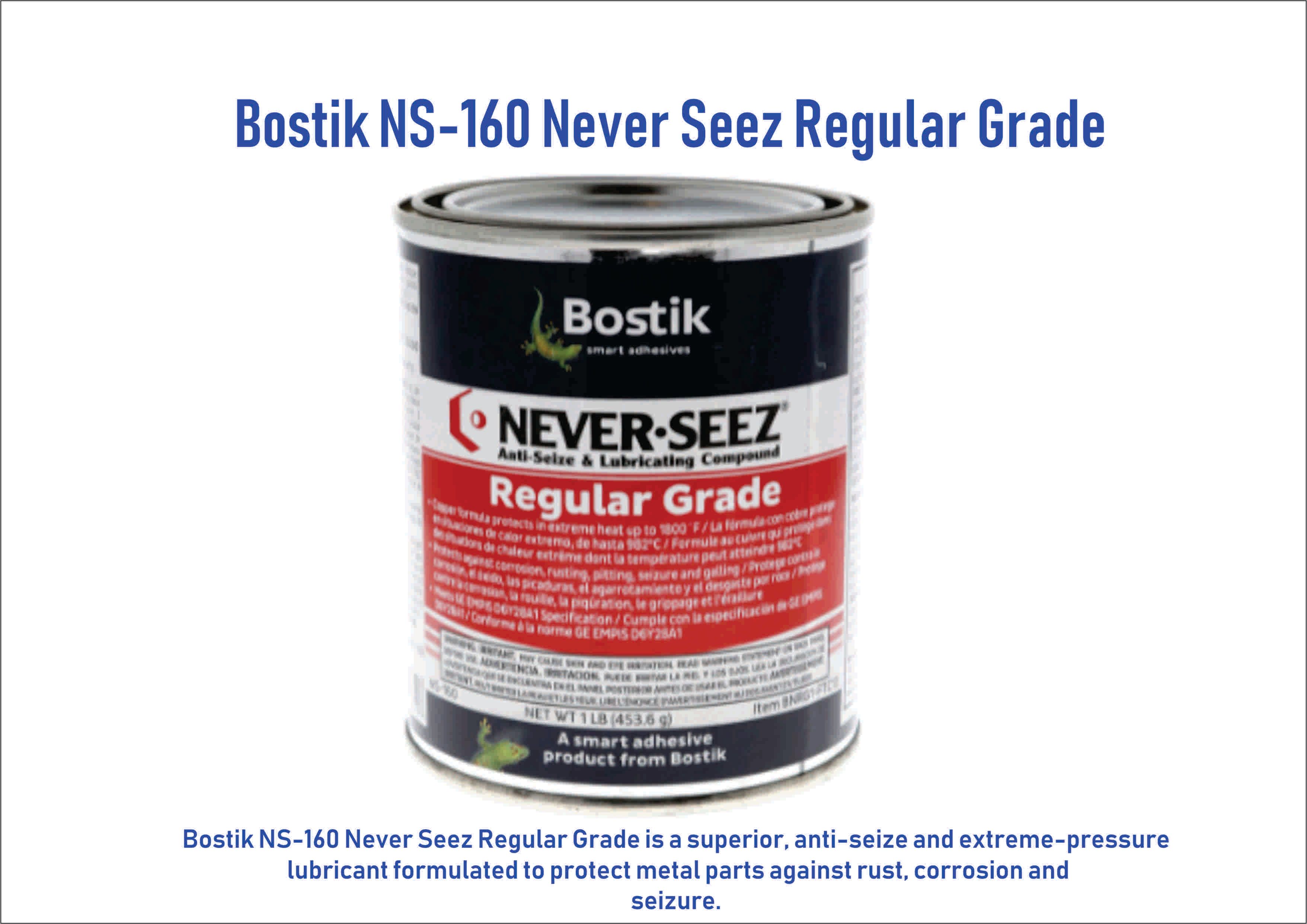 Bostik NS-160 Never Seez Regular Grade OCHA Bostik NS-160 Never Seez Regular Grade-FREE DELIVERY SEMENANJUNG