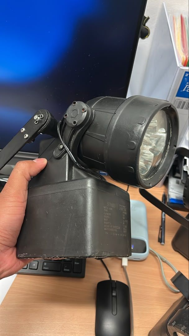 SUPAKU Explosion-Proof Rechargeable LED Lamp, model AFW5281