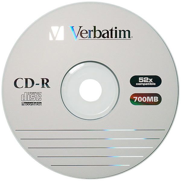 Verbatim CD-R 52x Speed 80min 700MB