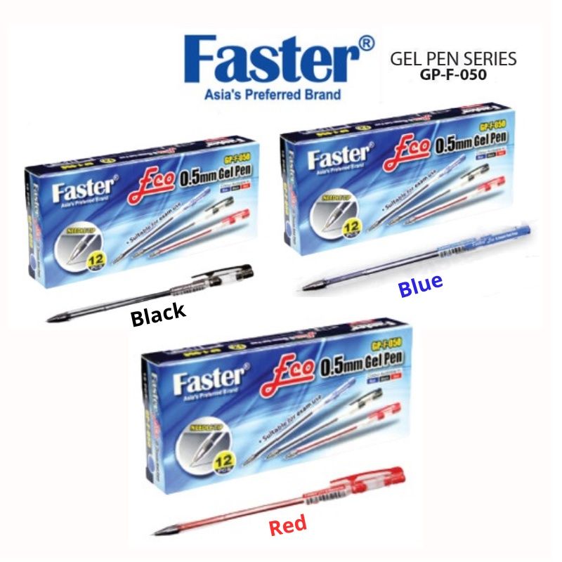 FASTER ECO GPF050 GEL PEN 0.5MM