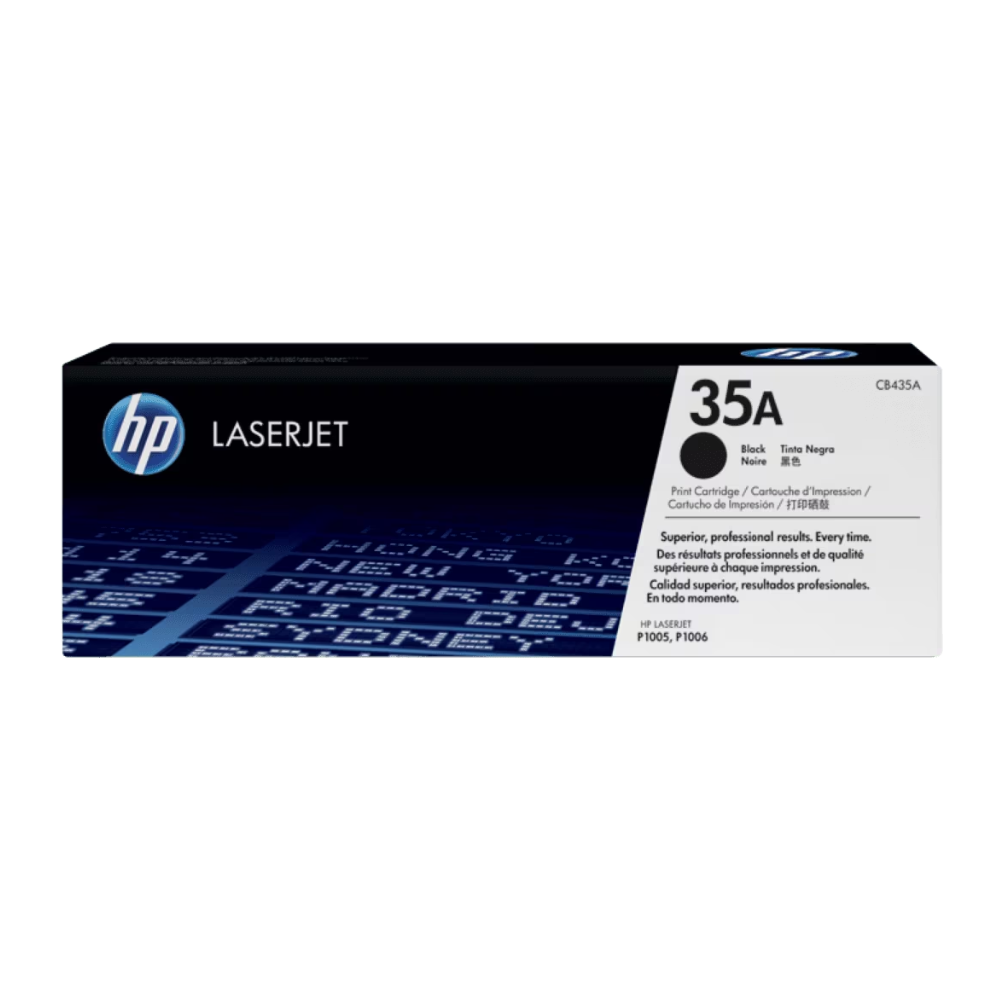 HP CB435A / 35A Original Laser Toner Cartridge LaserJet P1005 / P1006 / 435A / HP35A