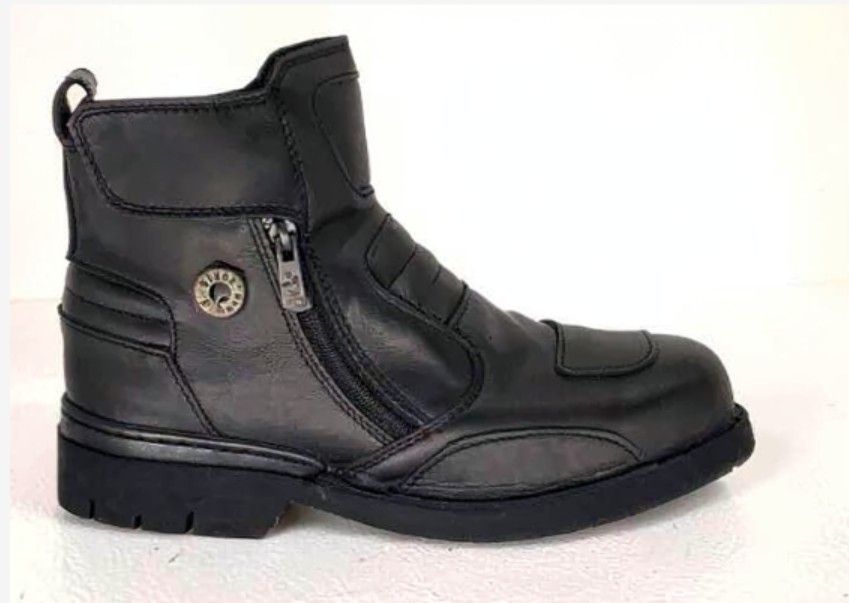 Black Hammer Mid-cut Double Zip - Black (UK 5-10)