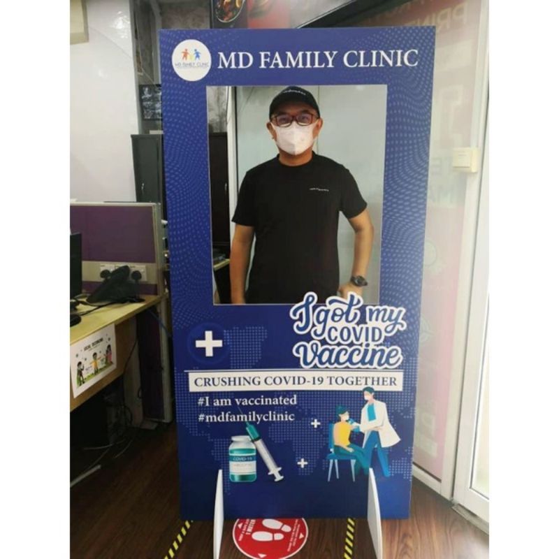OEM 6FT x 3FT Custom Design Photo Booth
