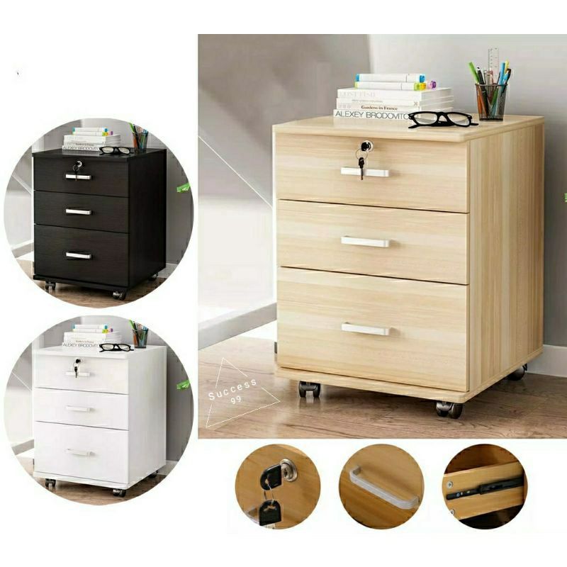 ALMARI SIDE TABLE 3DRAWER-