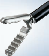 OLYMPUS Jaws insert "HiCura", 5 x 330 mm, grasping forceps, crocodile type, monopolar