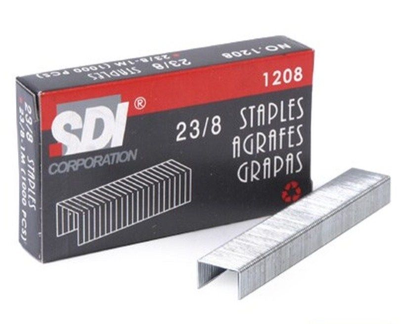 SDI STAPLES 23/8-1M NO.1208 10BOX/PKT
