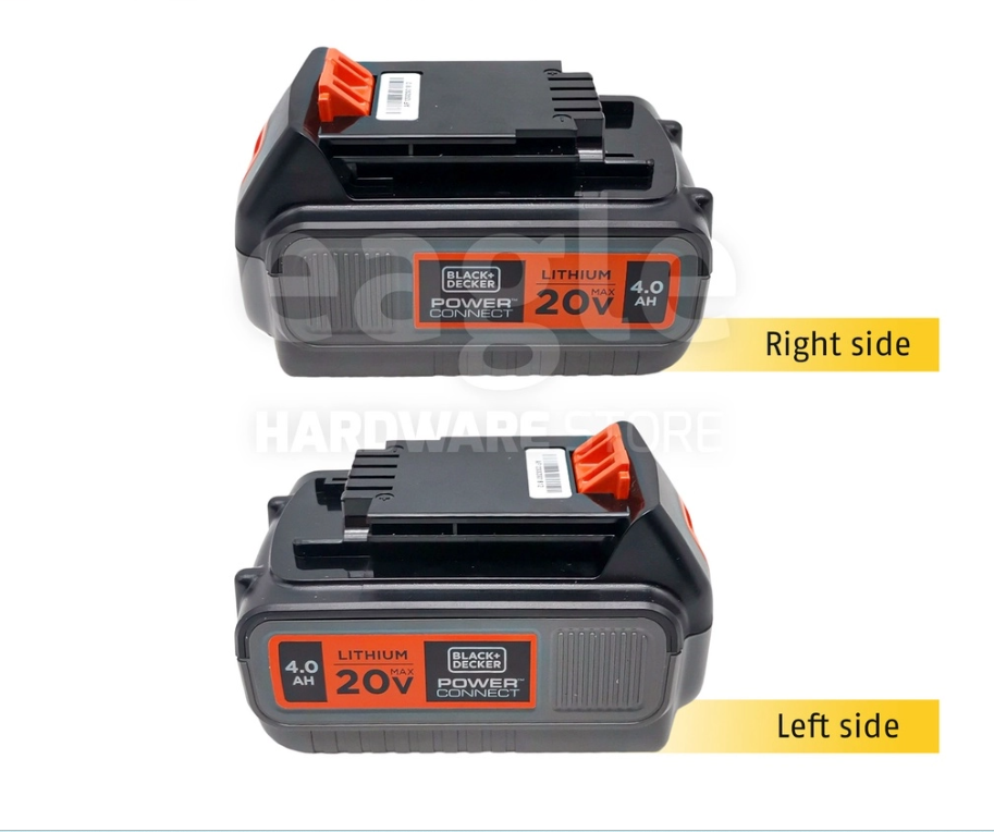 BLACK & DECKER BL4018-B1 18/20V 4.0 AH BATTERY PACK, 1PC ( BL4018 )