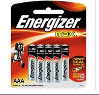 Energizer Battery AAA 1 box (8pcs)