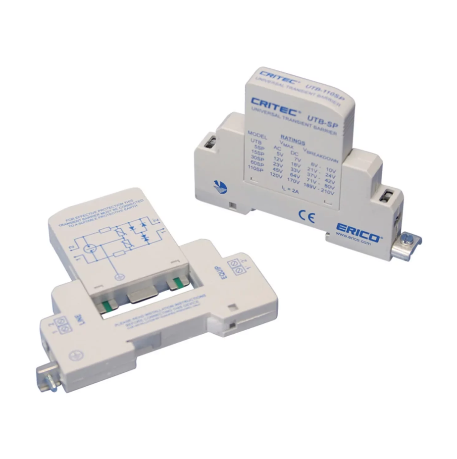 nVent ERICO UTB30SP Surge Protection, Universal Transient Barrier, 20kA, 30VDC, UTB Series