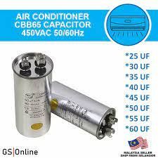 QS CBB65 Eagle Air Cond Aircond Air Condition Kapasitor 25UF-60UF