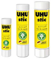 UHU GLUE STICK 8GM/21GM/40GRM