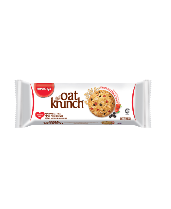 (Loose Pack) Oat Krunch Strawberry & Blackcurrant 78 g