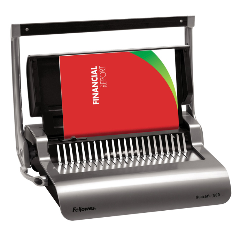 FELLOWES QUASAR+ 500 MANUAL COMB BINDER