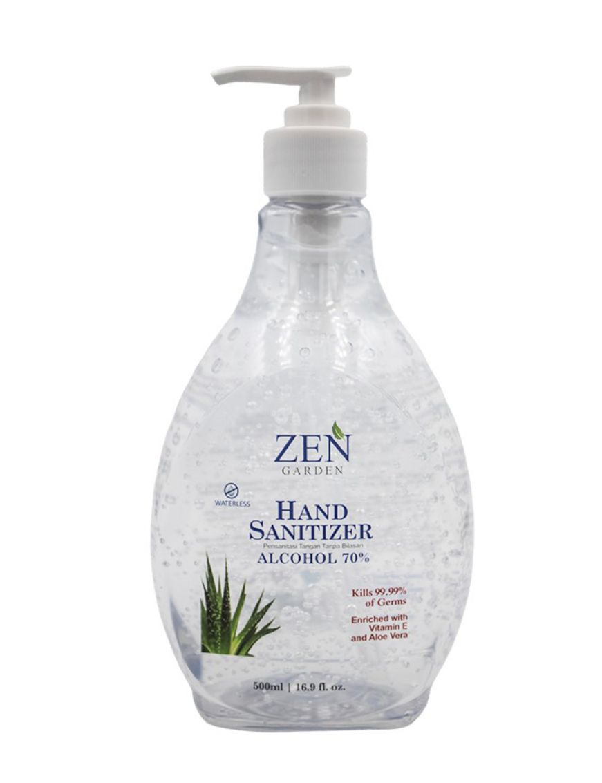 Hand Sanitiser 500ml (with Aloe Vera & 70% Alcohol)