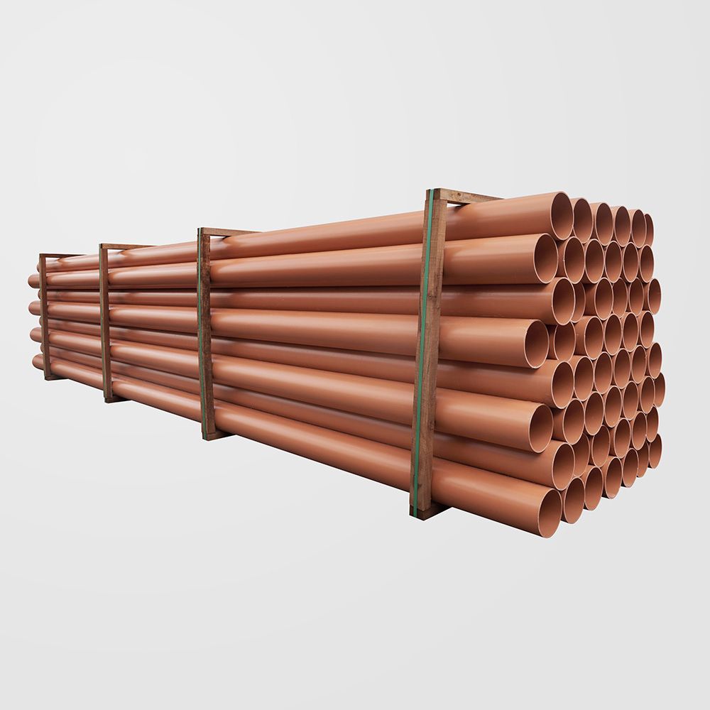 ATKC UPVC Underground Brown Pipe 155MM (6") x 5.8M (SIRIM)