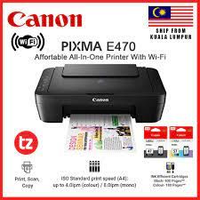 CANON E470 PRINTER WITH WI-FI