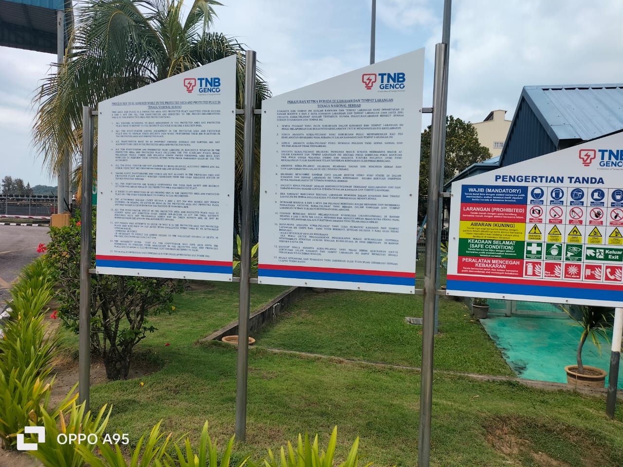 Code of Conduct & Regulations Display Board