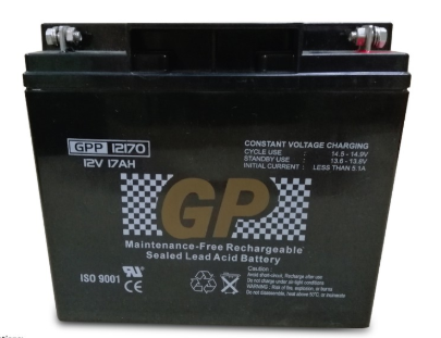 GP Battery 12V 17AH Rechargeable Sealed Lead Acid VRLA Battery