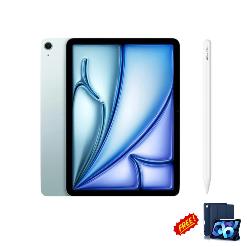 Apple iPad Air 11-inch (M3/128GB/Wi-Fi) With Apple Pencil Pro Free Case