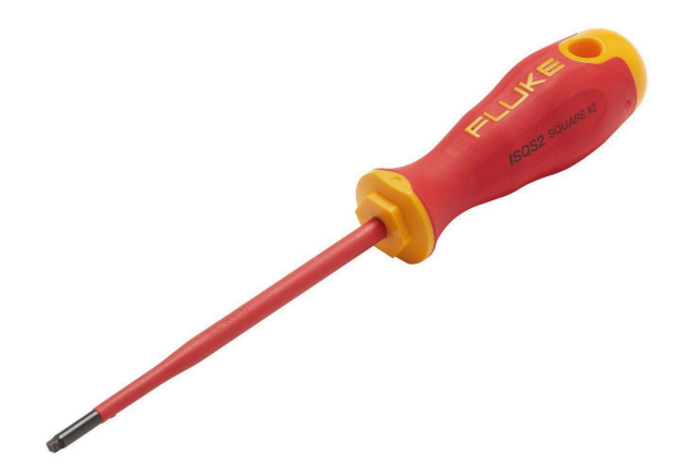 Fluke INSHT ISQS1 Isqs1,insulated Squared Screwdriver #1, 4 In, 100 Mm, 1000v