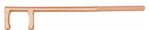 Temo 55 x 450mm Safety F Spanner - Be-Cu