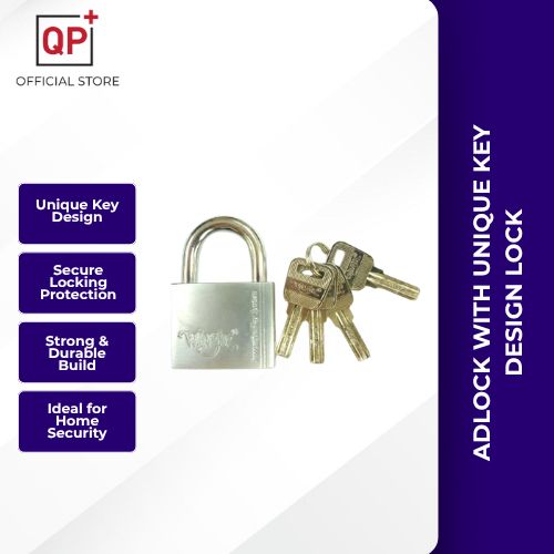 [CLEARANCE SALES] PADLOCK WITH UNIQUE KEY DESIGN LOCK 50MM l MANGGA KUNCI l 挂锁-