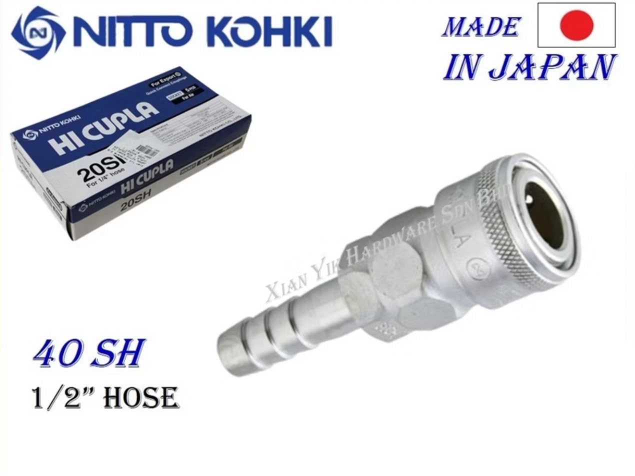 NAC- NITTO KOHKI HI CUPLA AIR COUPLING | NITTO AIR COUPLER | NITTO QUICK COUPLER 100% ORIGINAL