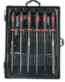Temo 6Pc 3*140mm Assorted Needle File Set