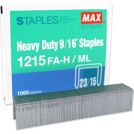 MAX STAPLES 1215