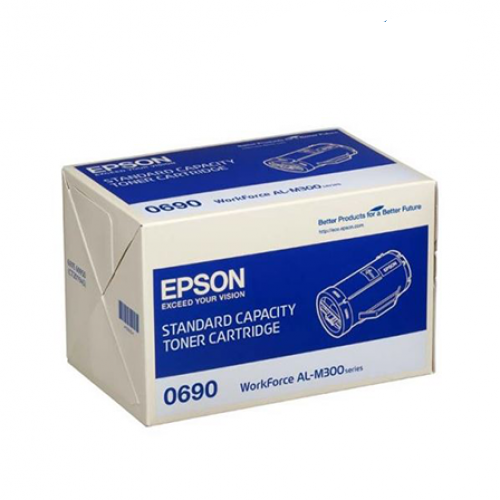 Genuine Malaysia Epson Warranty Epson - Epson C13S050690 Black Toner Cartridge (Std cap)