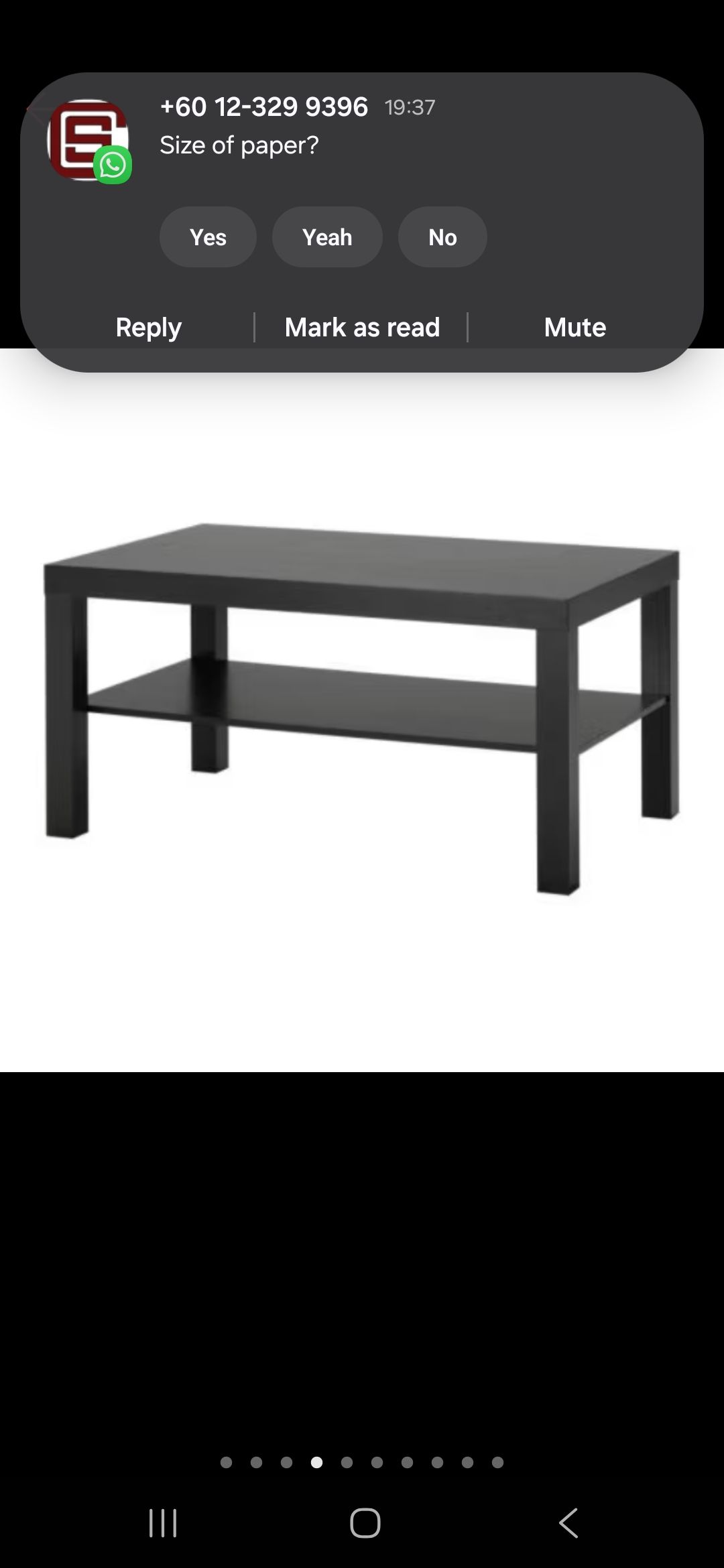 Coffee table
