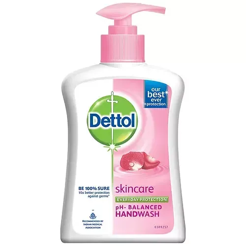 Dettol Hand Wash Skincare- 250ml / Dettol Handwash / Hand Soap # Antibacterial # Pencuci Tangan # Membasmi 99.9% Kuman # PH Balance # Hygienic Ingredient