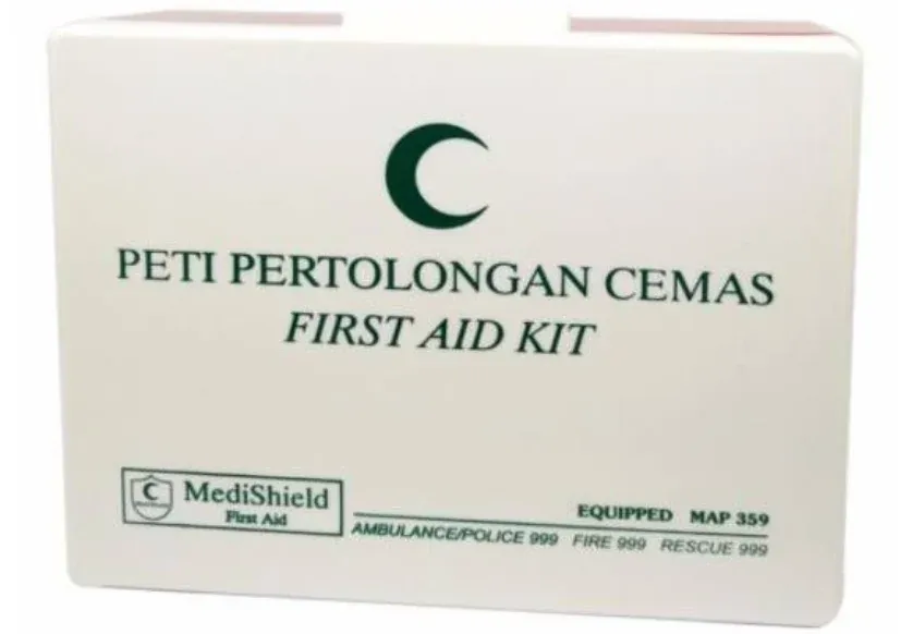 First Aid Kit With Medicine 8" x 10"