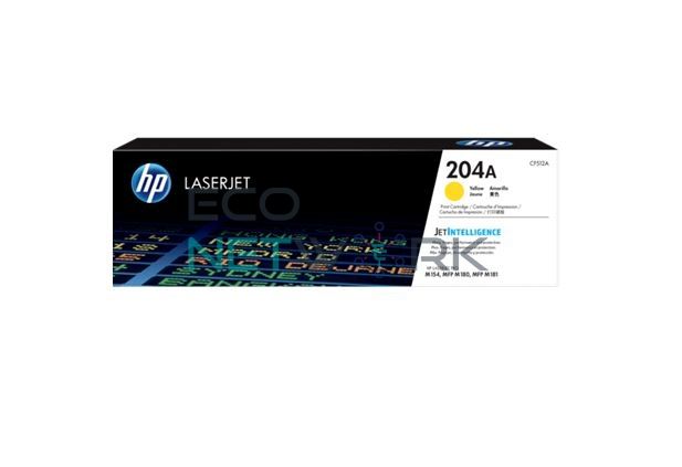 HP 204A LaserJet Toner (JetIntelligence) Yellow CF512A