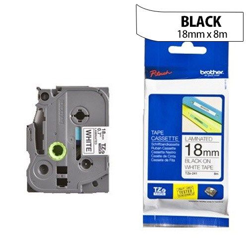 BROTHER P-TOUCH TAPE 18MM X 8M
