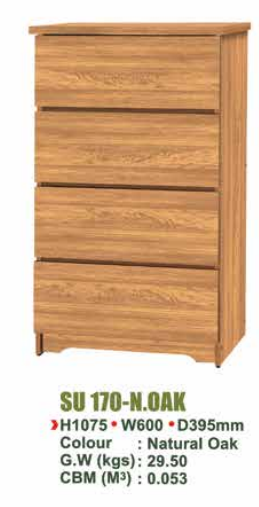 SU CHEST OF DRAWER SU 170 - N.AOK/WN
